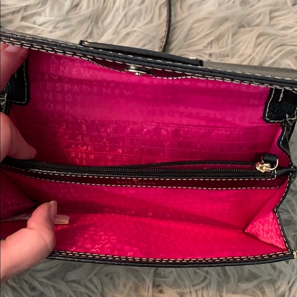 kate spade black crossbody - Picture 4 of 4